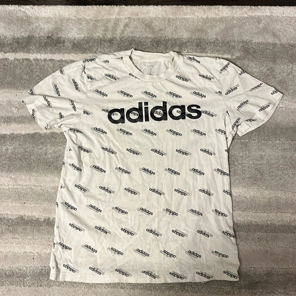 White Adidas T Shirt Men’s - Picture 1 of 1